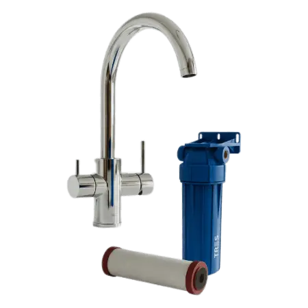 Pure Filters Classic Tap – Under-Sink Filtration Kit with 2-Way Mixer