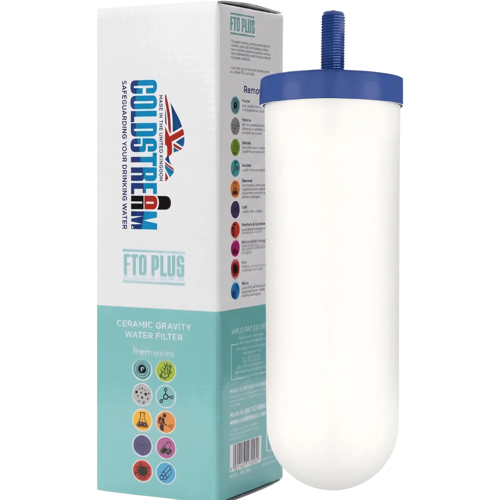 Coldstream FTO+ Filter voor zwaartekrachtsystemen