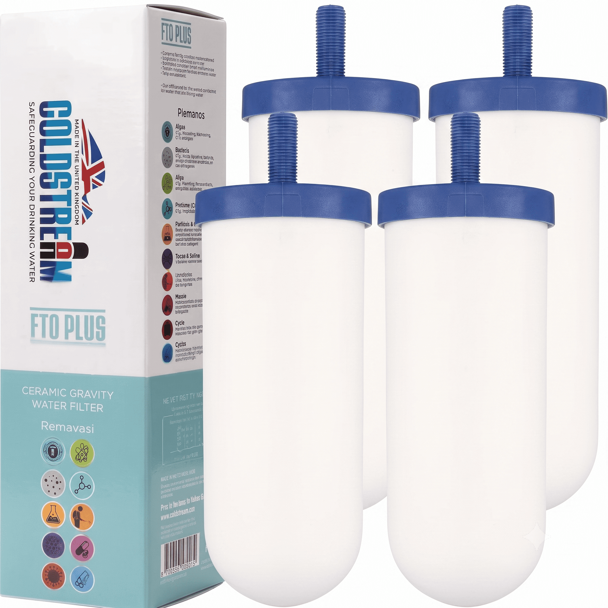 Coldstream FTO+ Filter voor zwaartekrachtsystemen